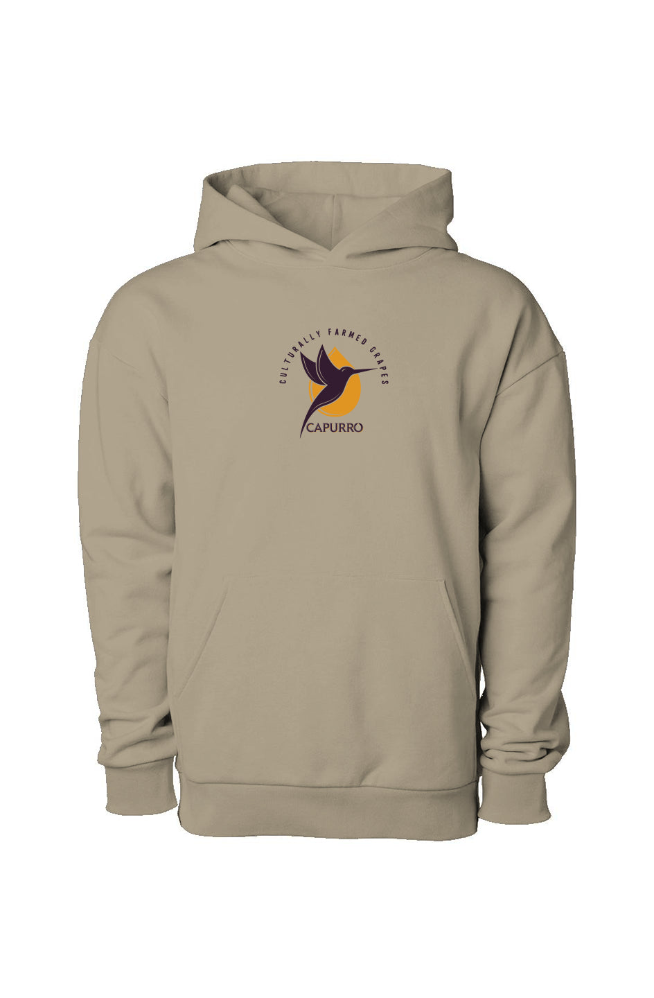 Pullover Hooded Sweatshirt - Capurro Culturally Farmed Grapes (Unisex)