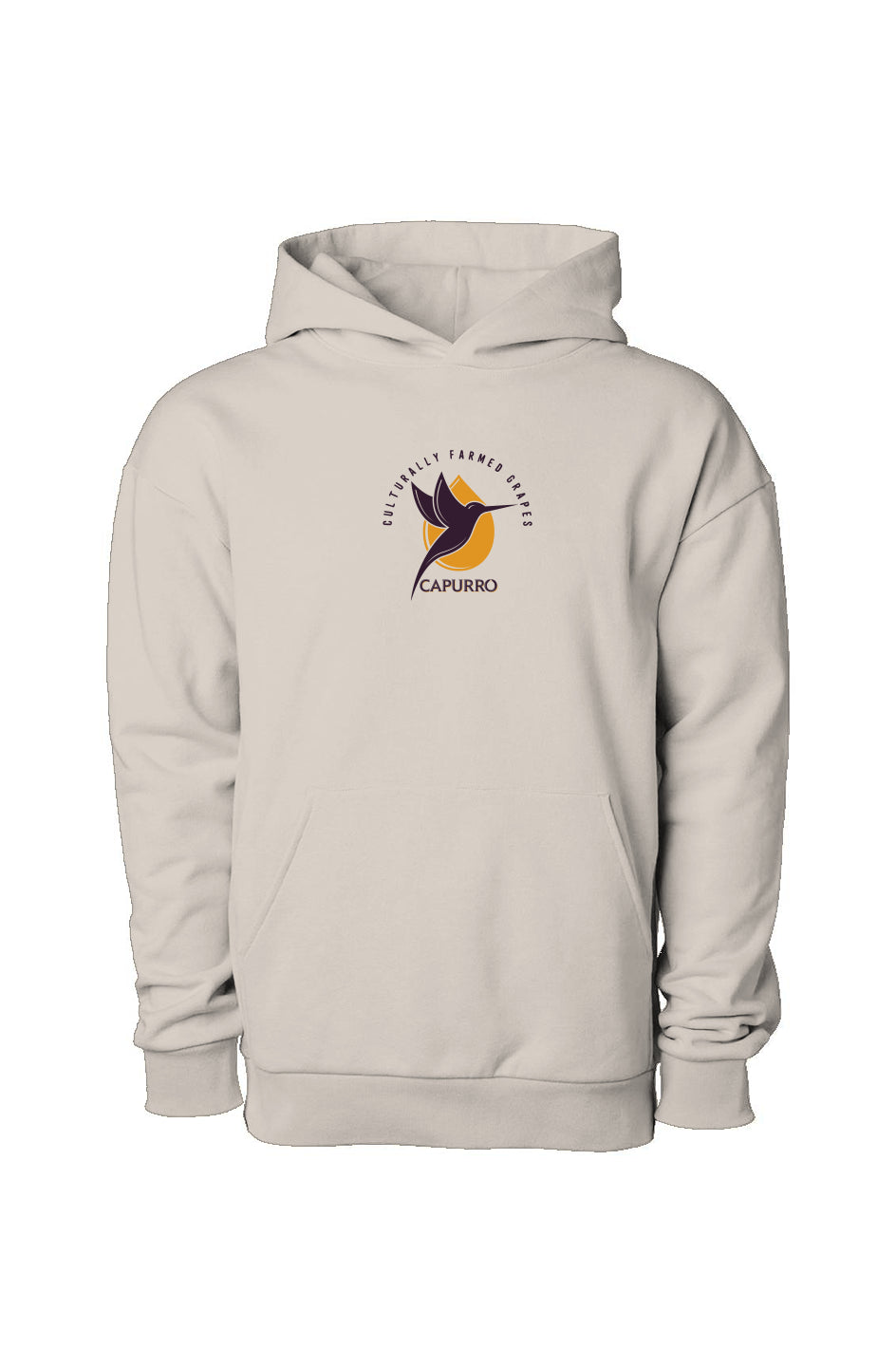 Pullover Hooded Sweatshirt - Capurro Culturally Farmed Grapes (Unisex)