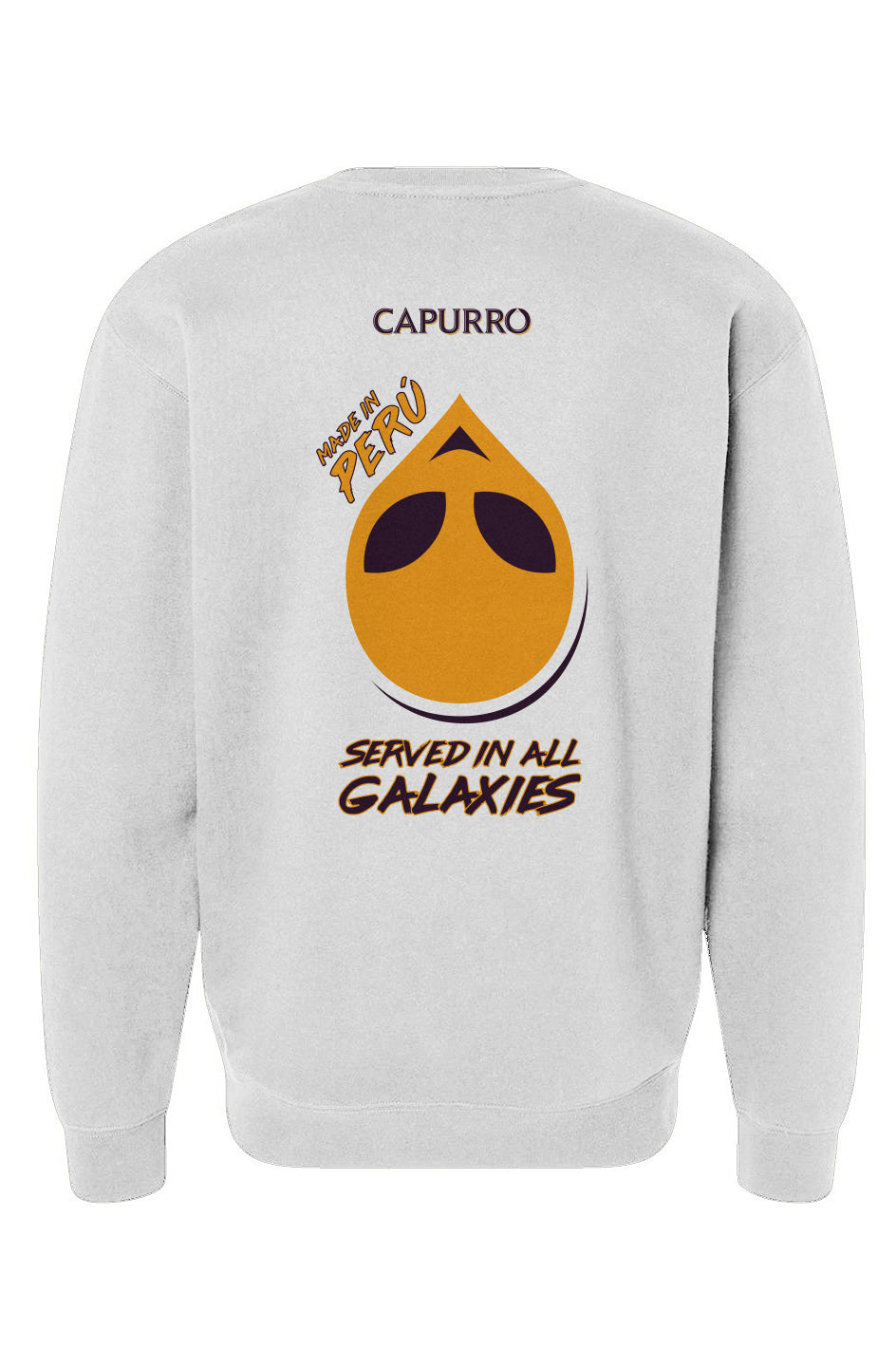 Heavyweight Crewneck Sweatshirt - Capurro Served in All Galaxies (Unisex)