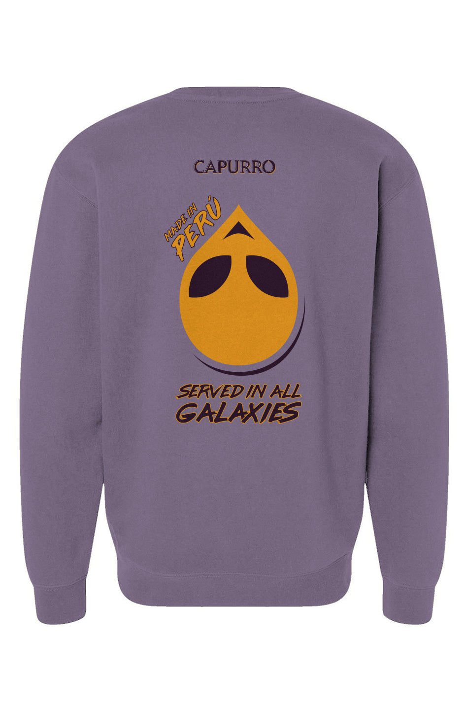 Heavyweight Crewneck Sweatshirt - Capurro Served in All Galaxies (Unisex)