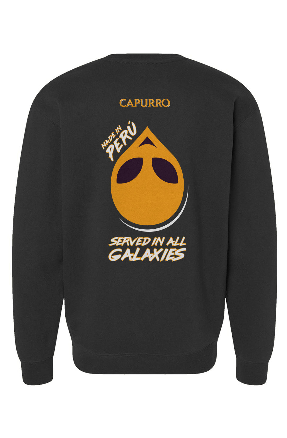 Heavyweight Crewneck Sweatshirt - Capurro Served in All Galaxies (Unisex)