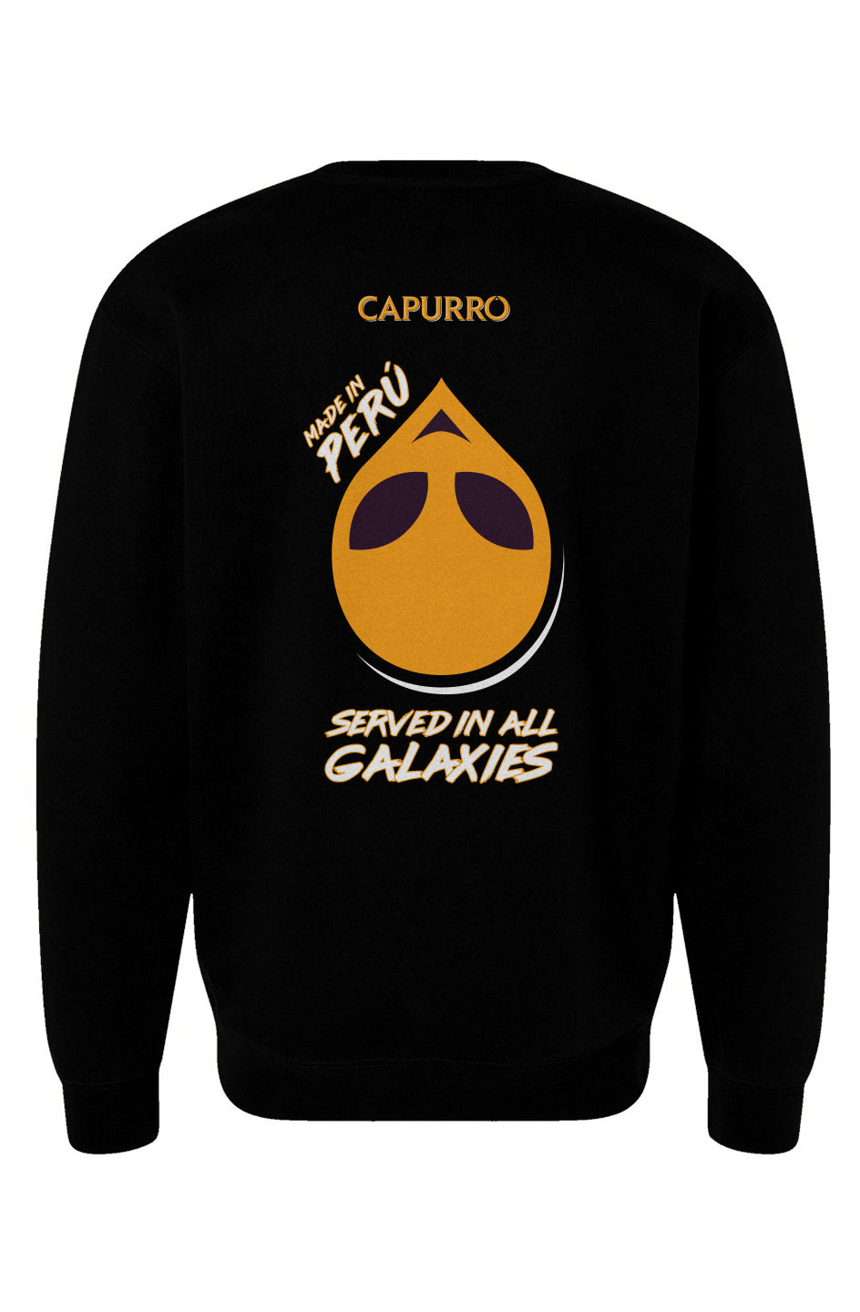 Heavyweight Crewneck Sweatshirt - Capurro Served in All Galaxies (Unisex)