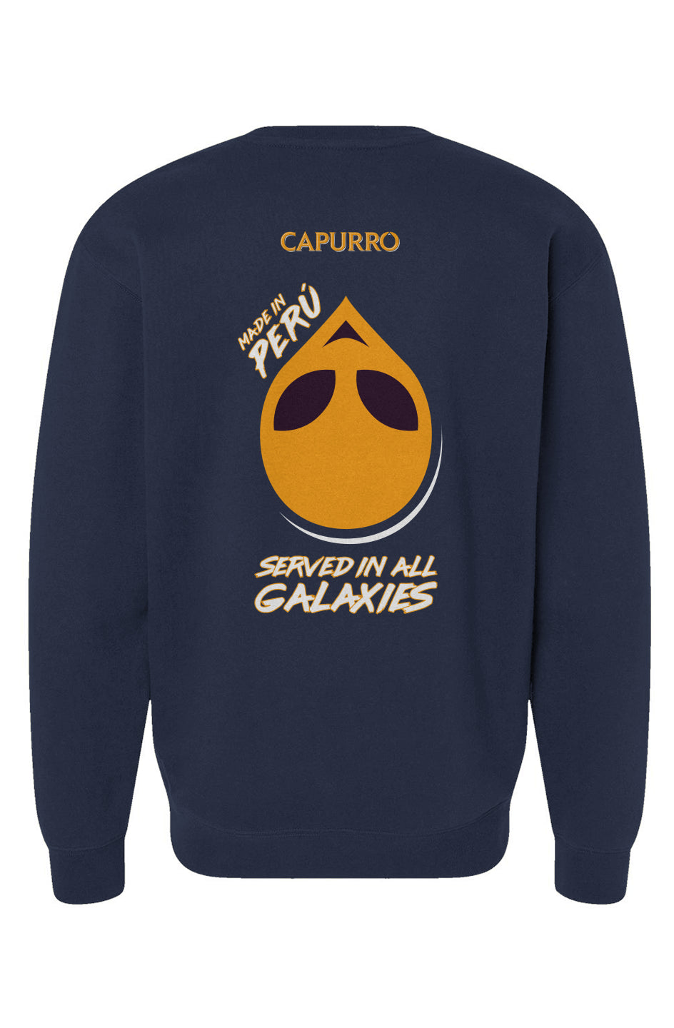 Heavyweight Crewneck Sweatshirt - Capurro Served in All Galaxies (Unisex)