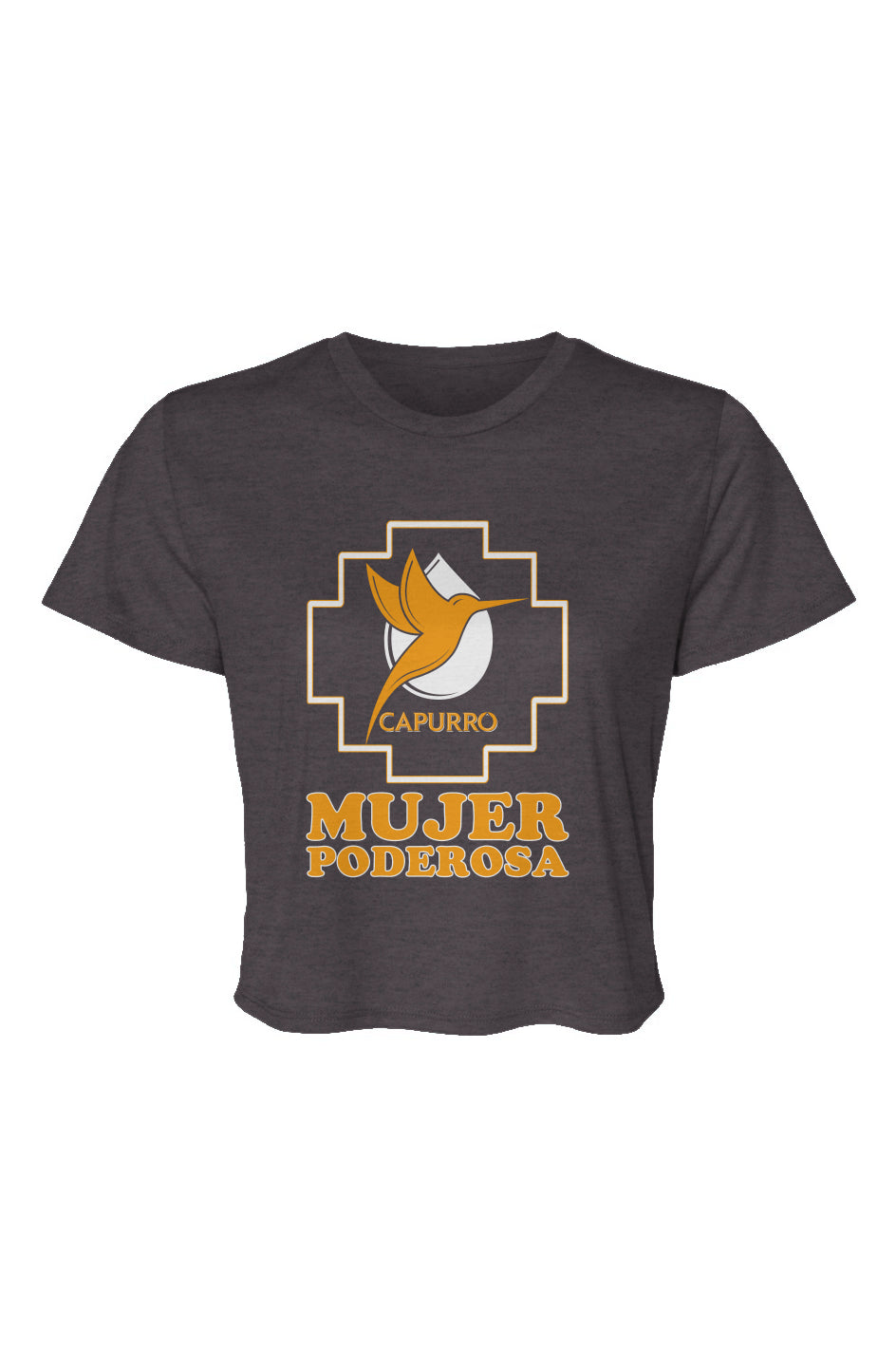 Women’s Flowy Cropped Tee - Capurro Mujer Poderosa