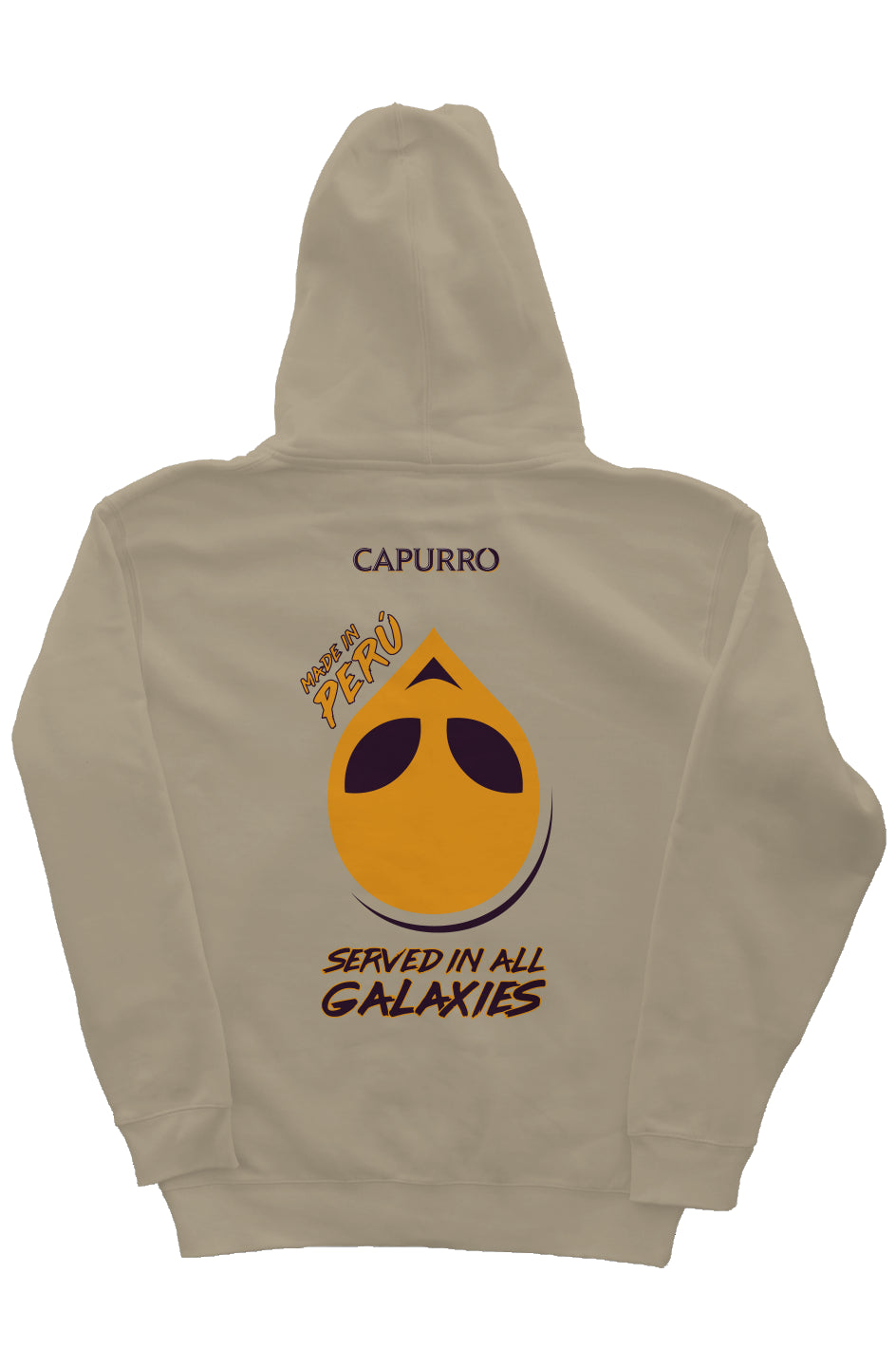 Comfort Zip Lined Hooded Sweatshirt - Capurro Nasca Textile Served in All Galaxies
