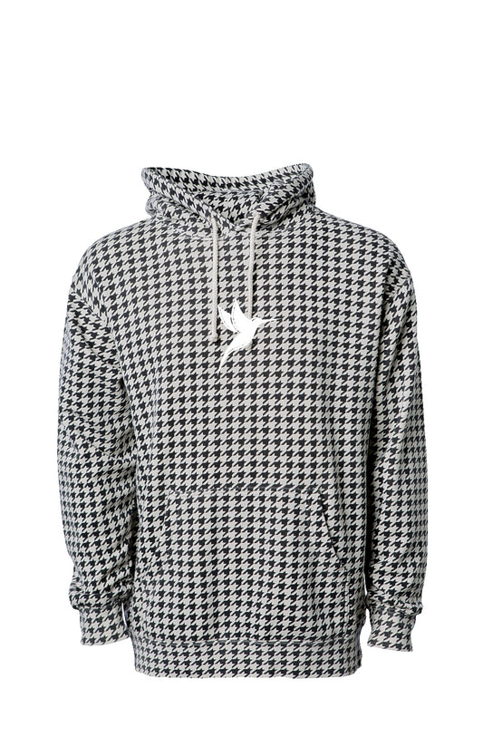 Houndstooth Hoodie - Capurro Hummingbird