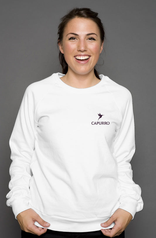 Raglan Fleece Crewneck Sweatshirt - Capurro Nothing but Grapes (Unisex)