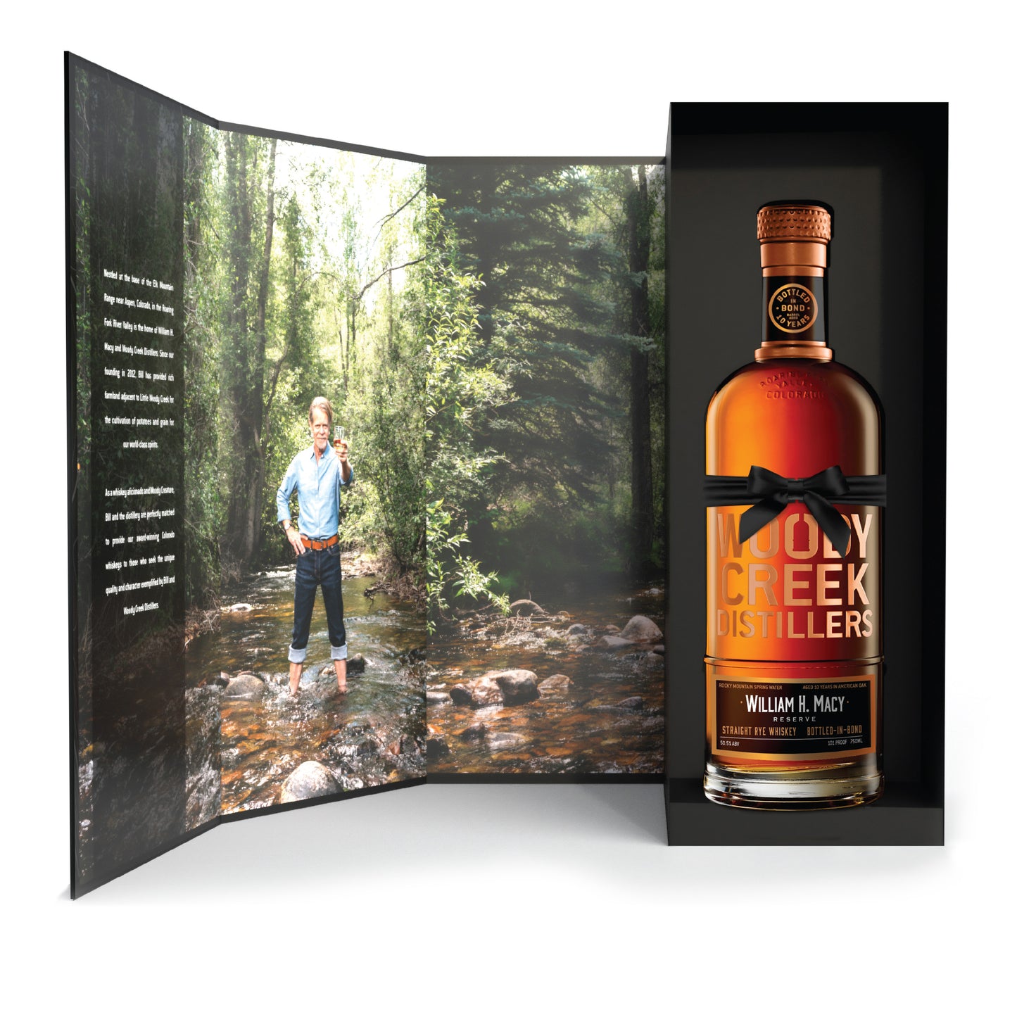 Woody Creek Distillers William H. Macy Reserve "Bottled in Bond" Straight Rye Whiskey