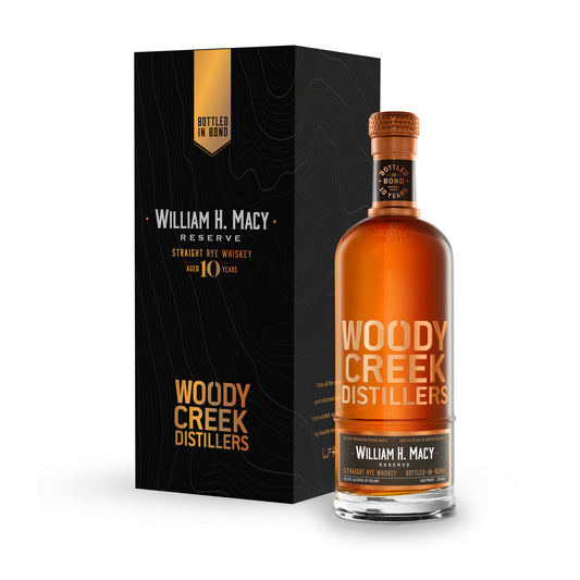 Woody Creek Distillers William H. Macy Reserve "Bottled in Bond" Straight Rye Whiskey