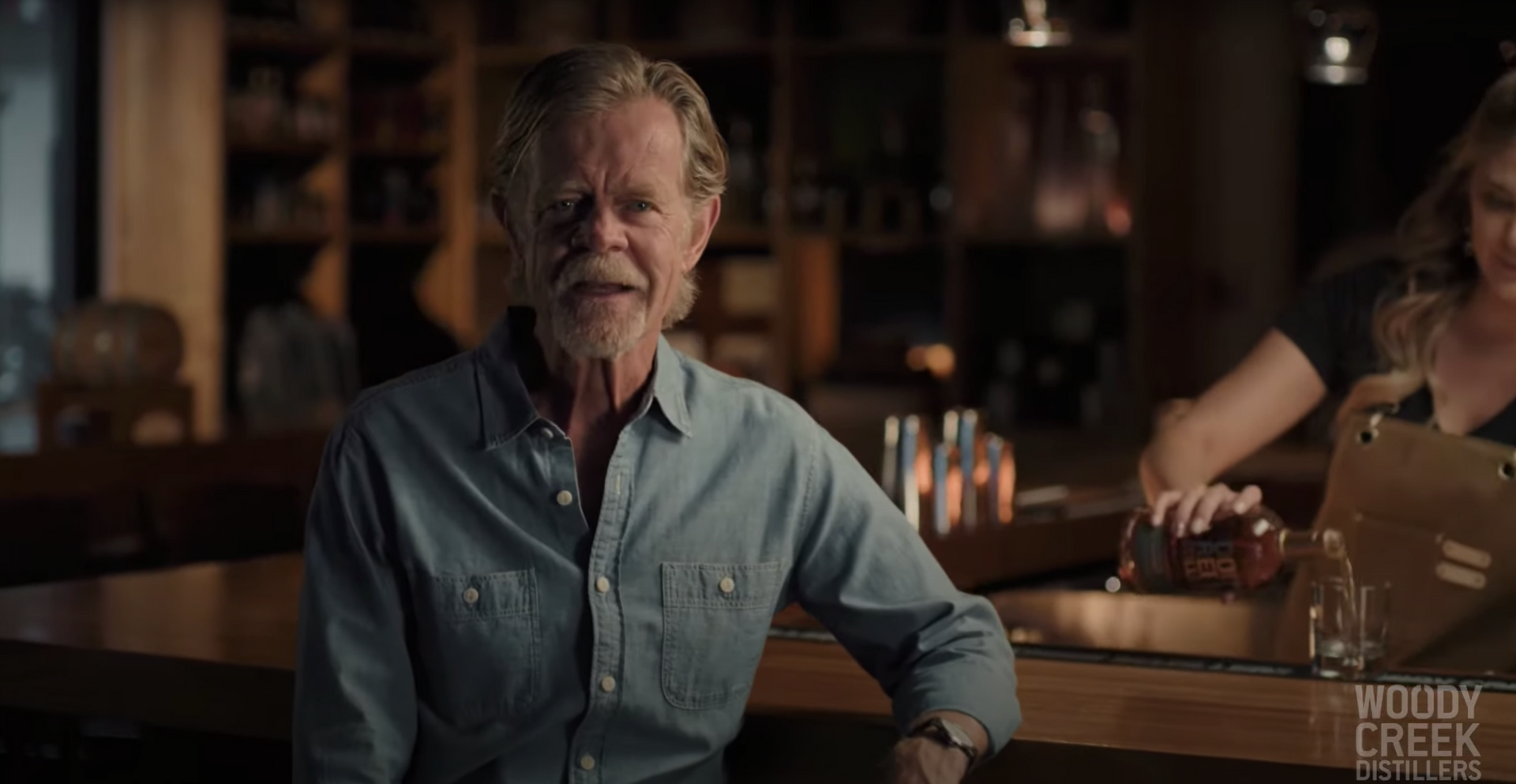 Load video: Woody Creek Distillers Tour with William H. Macy